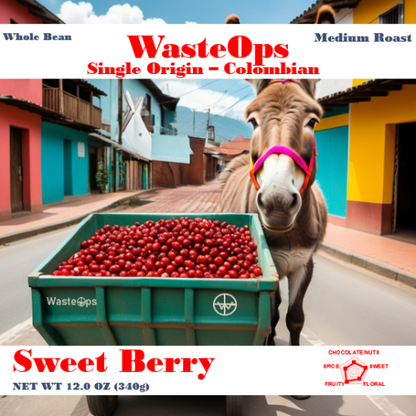 WasteOps Sweet Berry- Single Origin Coffee